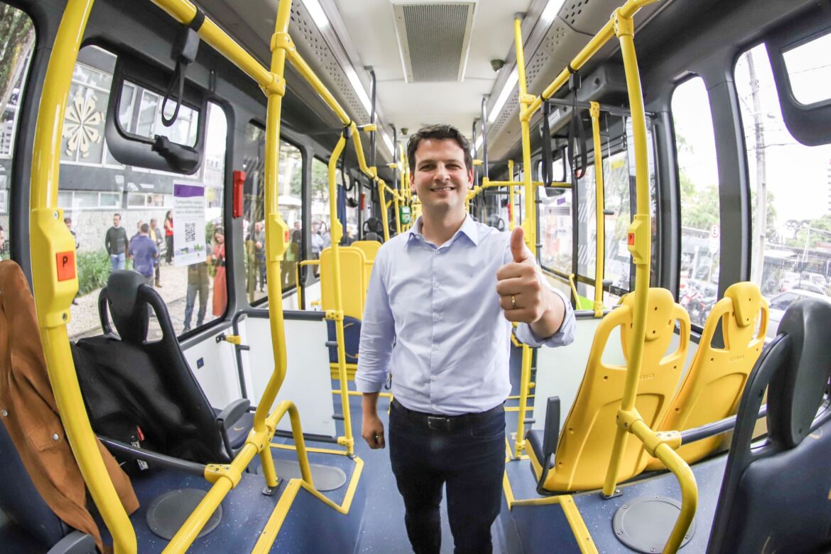 Transporte coletivo: Eduardo vai usar a nova concessão para baixar a passagem de ônibus de Curitiba