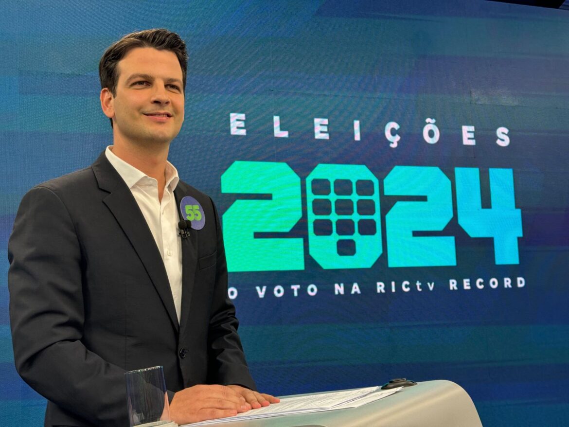 Debate da RIC: Eduardo foca em propostas e apresenta planejamento concreto para o futuro de Curitiba