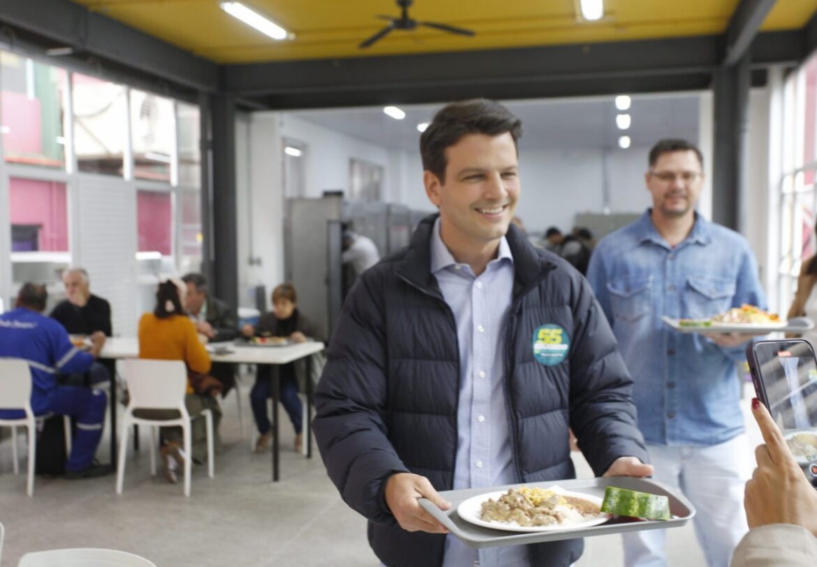 Eduardo anuncia 3º Restaurante Popular em seu governo, agora no Cajuru